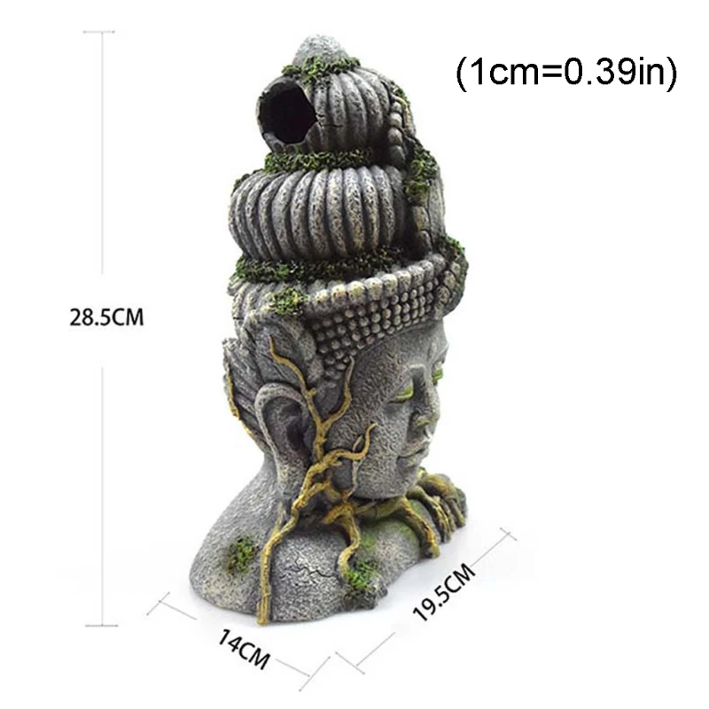 

Guanyin Bodhisattva Statue Fish Tank Landscaping Ornament Simulation Crafts