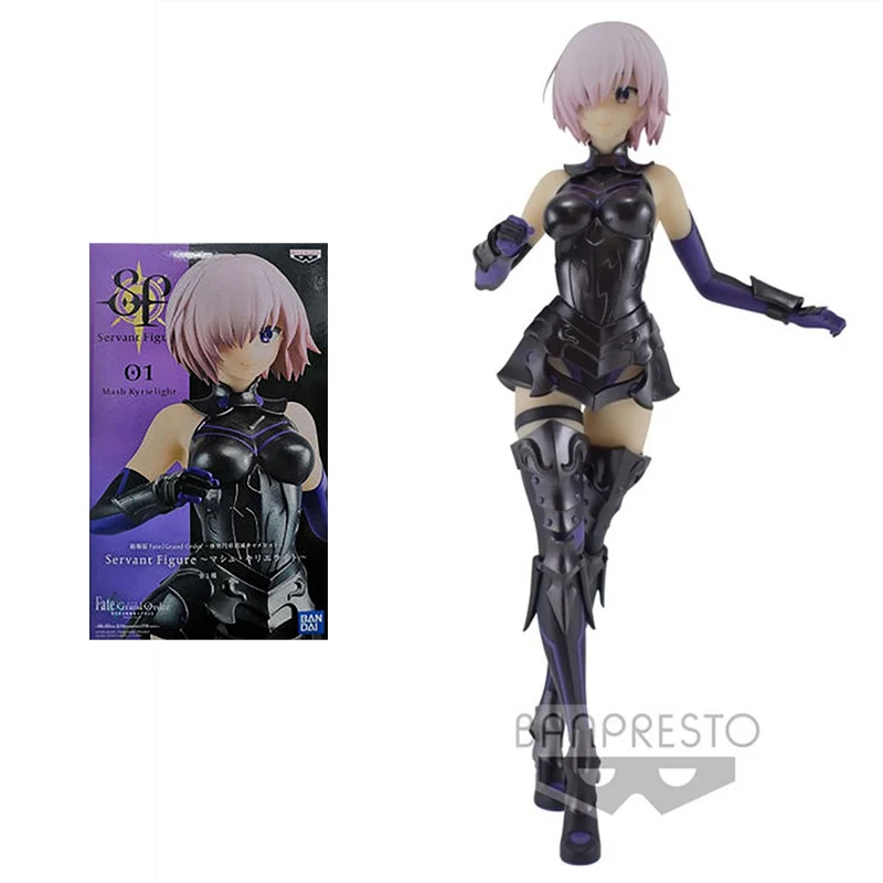 

Bandai Fate Figure FGO Grand Orde Mash Kyrielight Anime Figure Genuine Model Decoration Action Toy Figure Toys for Children