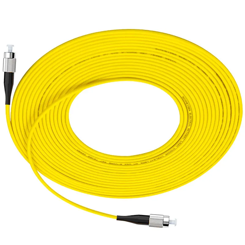 10pcs/pack FC/UPC-FC/UPC single-mode simplex jumper SM SX 3.0 mm G652D fiber optic jumper FC-FC jumper (1m-20m)