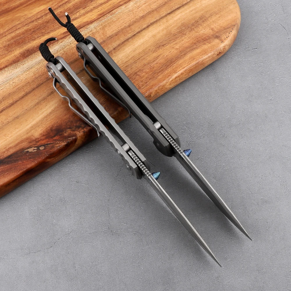 Тактический маленький складной нож Sebenza ручной инструмент из дамасской стали с