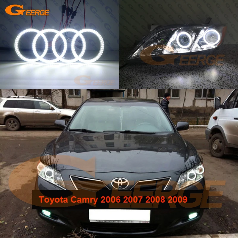 Для Toyota Camry V40 pre facelift 2006 2007 2008 2009 ультра яркий SMD светодиодный комплект колец