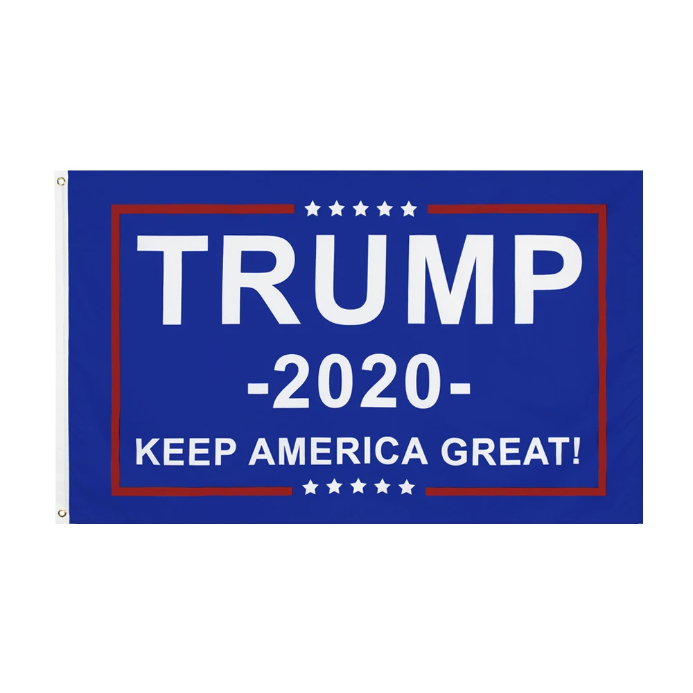 

60x90/90x150 см сохраняйте Америку Великолепный синий фон белый 2020 Трамп KAG флаг