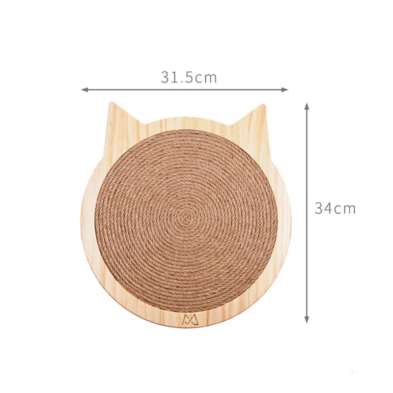 

Sisal Cat Scratcher Board Scratching Post Mat Wall Mounted Scratcher Pad with Suction cup Toy Cat Claws Care Toys