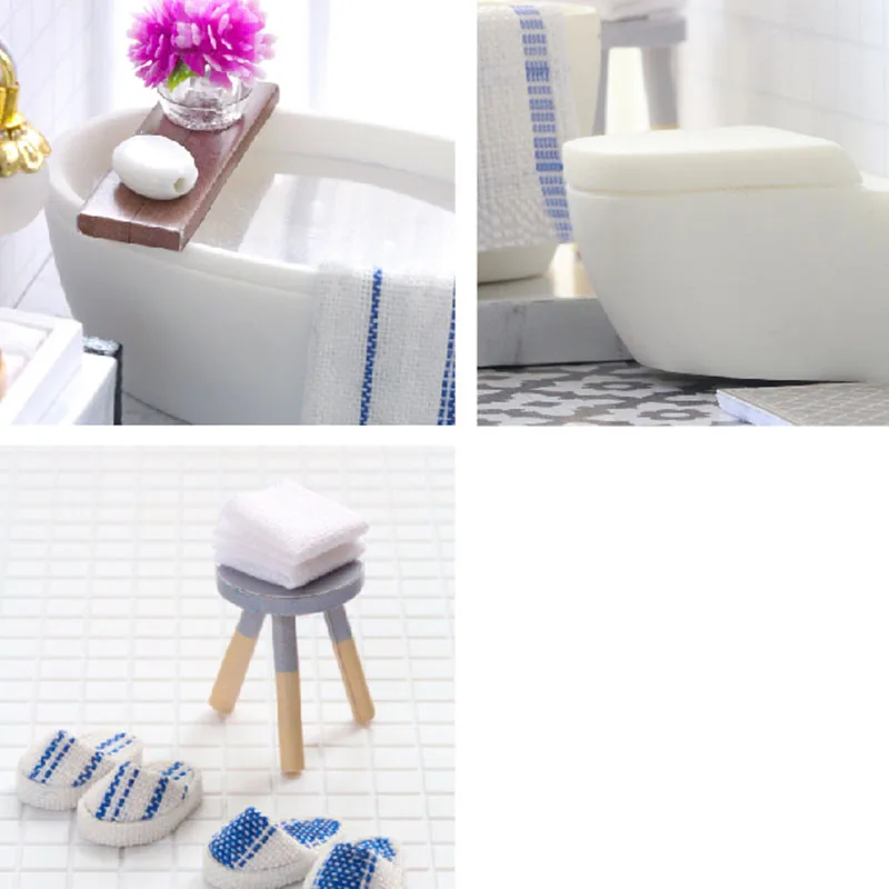DIY Дом с мебелью миниатюрный детский Кукольный домик для взрослых модель дома