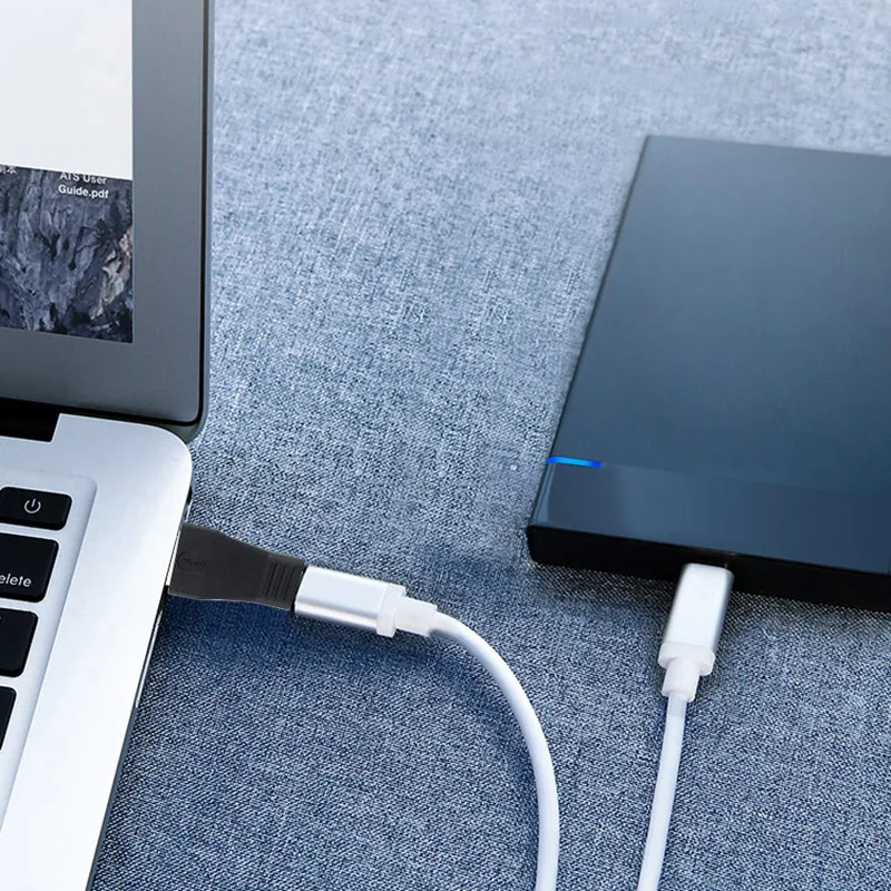 Ноутбук USB 3 0 папа к 1 Type C Женский конвертер данных Настольный USB3.1 разъему OTG