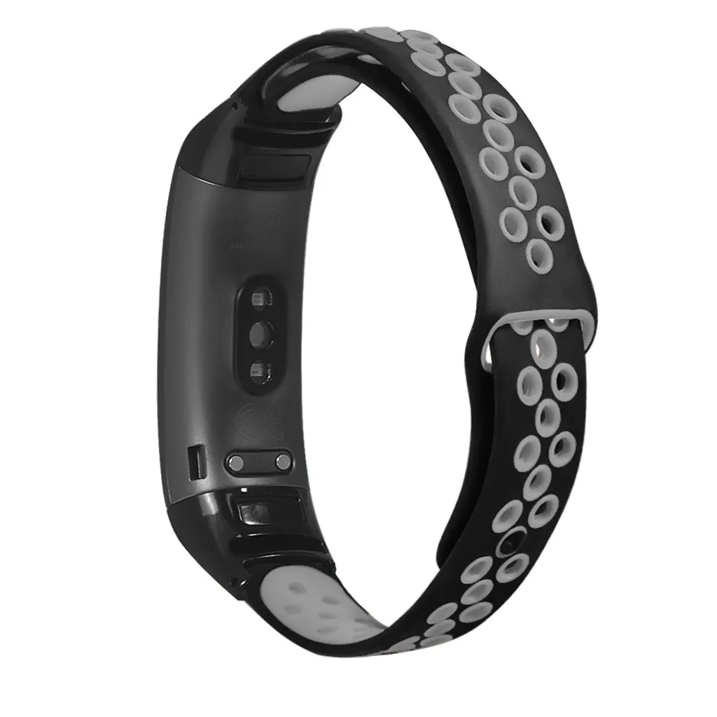 Силиконовый спортивный сменный ремешок для наручных часов для huawei Honor Band 5/4