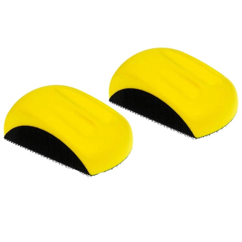 Ручные шлифовальные блоки 5-дюймовая подложка с крючком для мыши песочный коврик