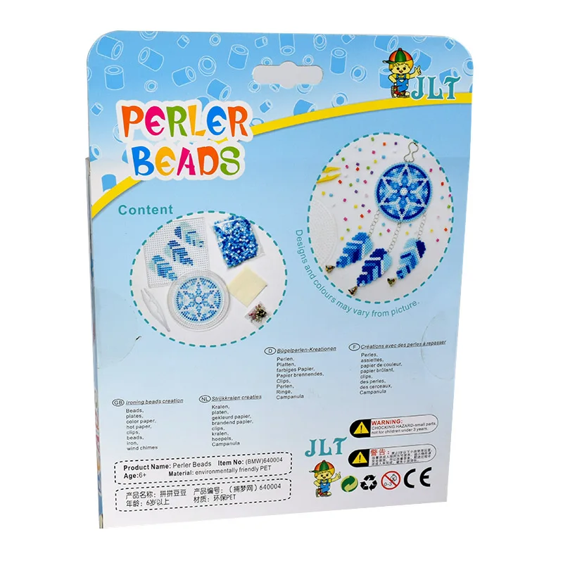 

Dream Catcher Blue DIY Kit Fuse Beads 5mm Hama Beads With Templates Accessories For Kids Educational Toys Puzzle Box
