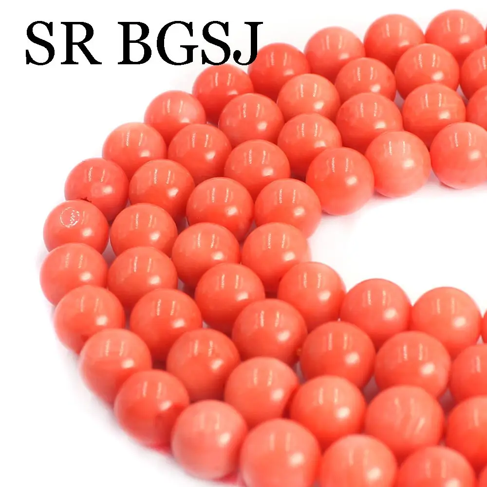 Бесплатная доставка круглые ювелирные украшения 8-9 мм настоящие бусины из