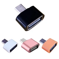 3pcs mini otg cable usb otg adapter micro usb to usb converter for android tablet pc micro usb connector standard usb port