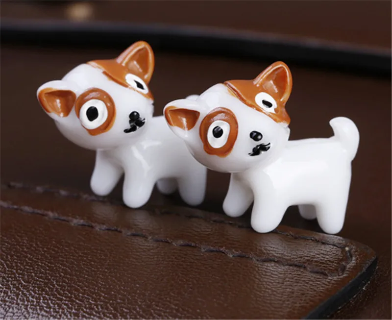 DIY Миниатюрные животные улитки собаки кошки коровы фигурка микро горшечный