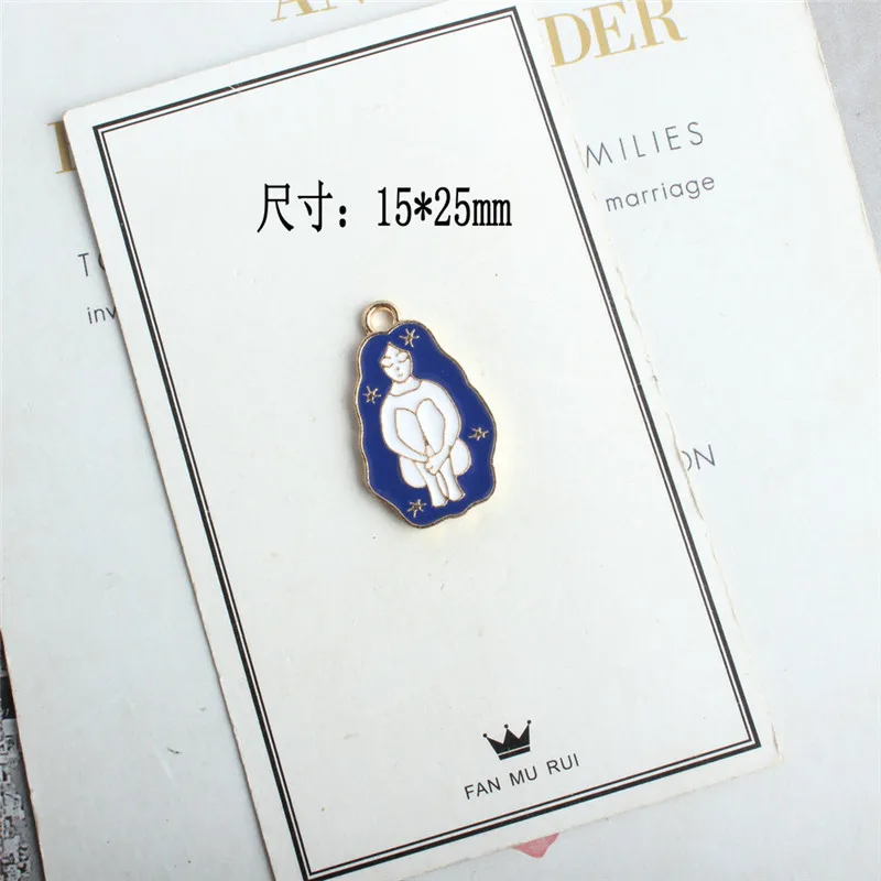 

Sansango 10Pcs Rocket Angel Animal Enamel Charms Pendants Anklet Bracelet Necklace DIY Jewelry Handmade Accessories Craft