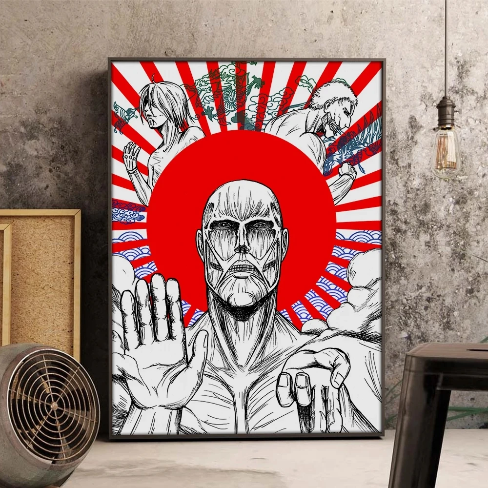 

Attack On Titan Levi Ackerman Anime Canvas Painting Wall Art Pictures Modular Hd Prints Poster Modern Living Room For Bedroom