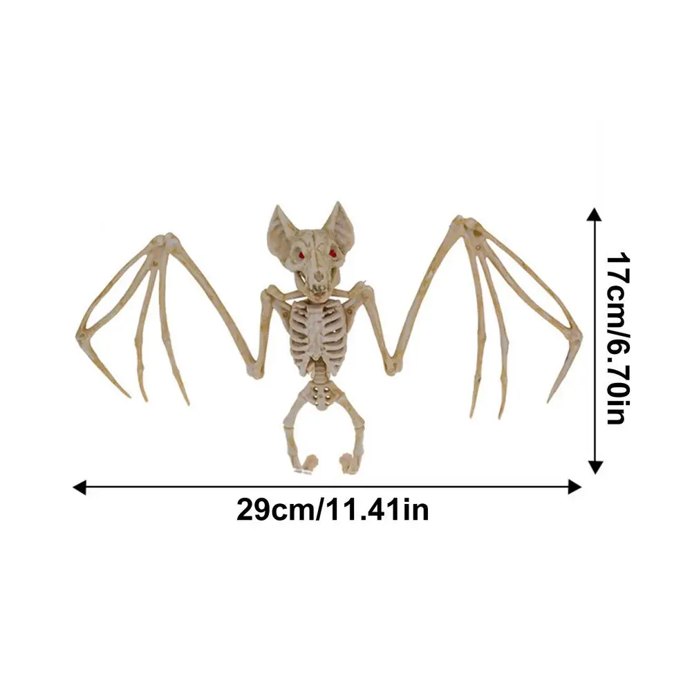 Украшение на Хэллоуин скелет кости жуткий паук мышь Скорпион ящерица бонез