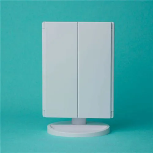 Косметическое зеркало для макияжа с 22 светодиодный увеличение 2x/3x/10x тройного