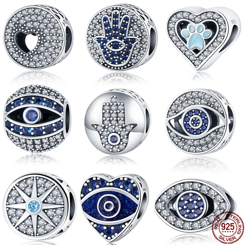 2021 New Arrival S925 Sterling Silver Beads Married Couple Dangle Charms fit Original 3mm Bracelets Women DIY Jewelry 1554 | Украшения и