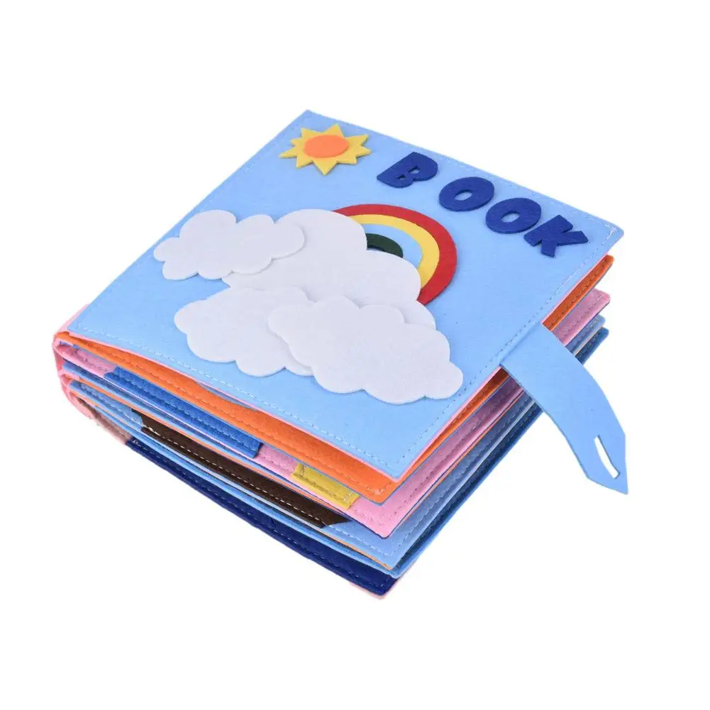 

Baby Book Soft Cloth Books Toddler Newborn Early Learning Develop Cognize Reading Puzzle Book Toys Infant Quiet Book For Kids