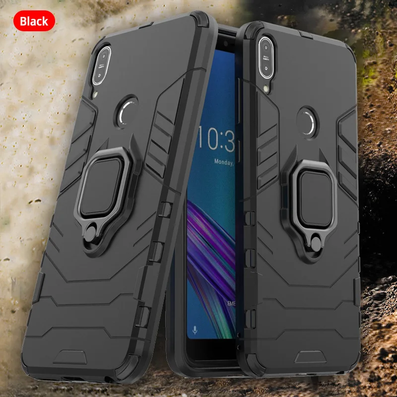 Чехол для Asus Zenfone Max Pro (M1) ZB601KL/ZB602K противоударный армированный силиконовый чехол