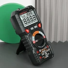 HT118 Профессиональный высокоточный 6000 отсчетов 1000 В AC DC Цифровой мультиметр Ohm Hz NCV Live CF Duty Multimetro измеритель напряжения