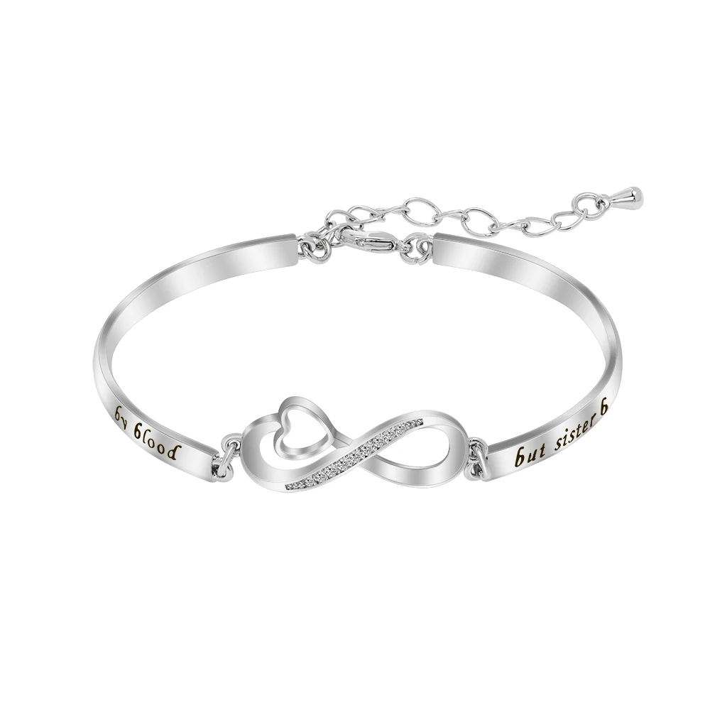 MYLONINGCHARM подарок для лучшего друга браслет друзей не сестра по крови но сердцу