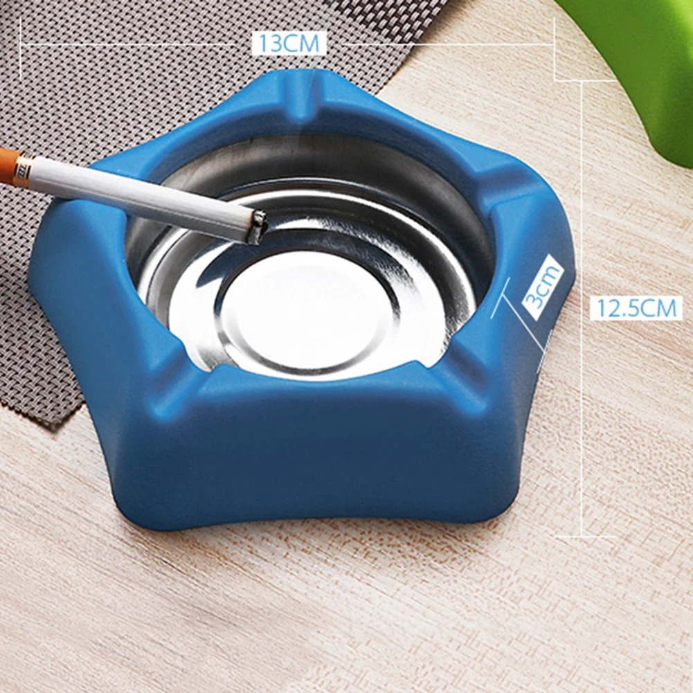 Креативная портативная пепельница в форме звезды антиобжигающая сигарета