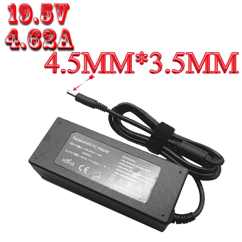 19 5 V 4.62A блок питания для ноутбука hp PPP012C S PPP012LE адаптер павильон M4 Envy 17 j034ca зарядное