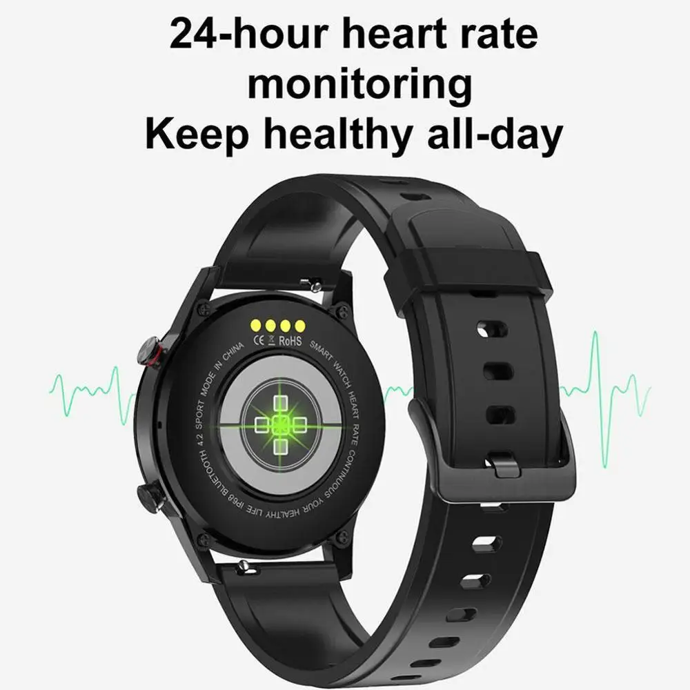 DT95 SmartWatch IP68 Waterproof Bluetooth Call ECG For iOS Fitness 1.3inch Heat Android Monit Tracker Rate Smartwatch Sleep G8W7 |