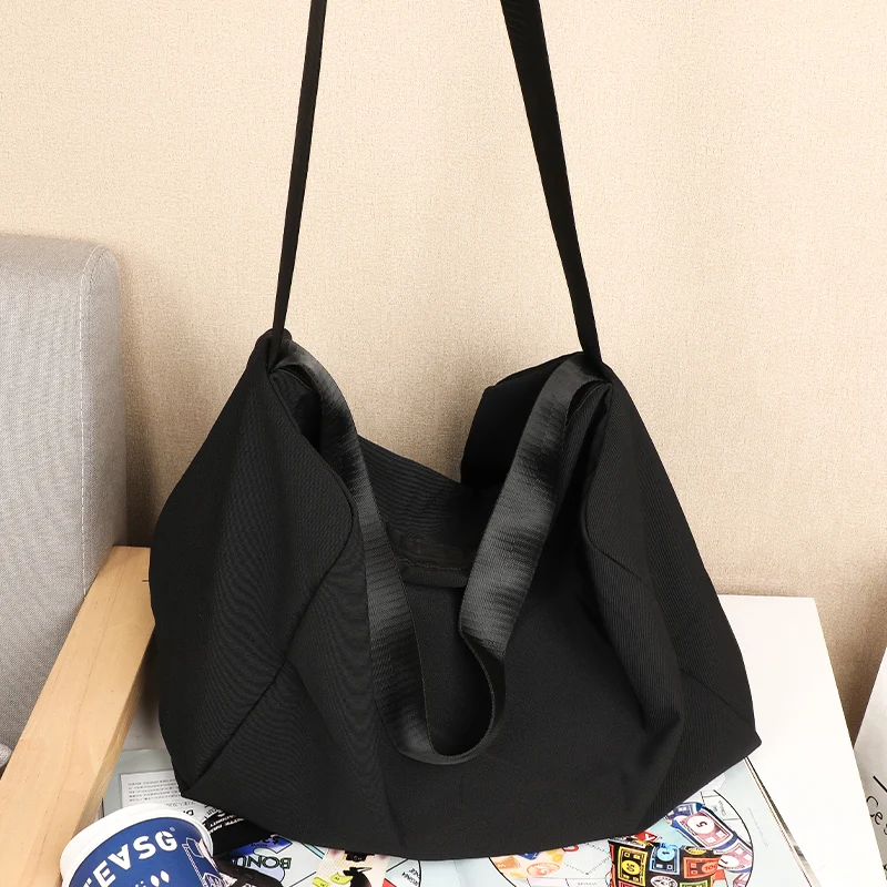 

SenkeyStyle Women Shoulder Bags Commuter Daily Bag for Female Nylon Elegant Messenger Crossbody Bags Large Capacity