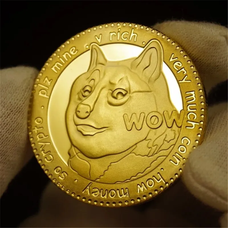 

Wholesale Coin Dogecoin Collectible Coins In Doge We Trust PLZ Mine V Rich Very Much Coin How Money So Crypto WOW Collection