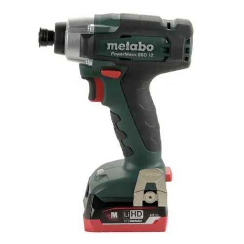Электроинструмент Metabo PowerMaxx SSD 12 2.0Ач х2 кейс 601114500 | Инструменты