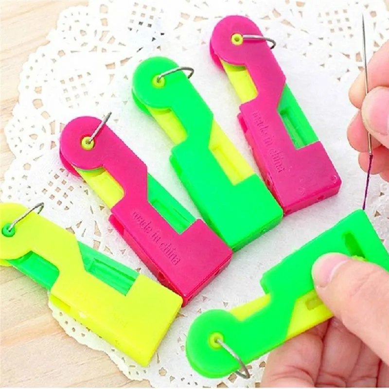 1 шт. иглы для перфорации автоматическая нитка игл полезное руководство пожилых