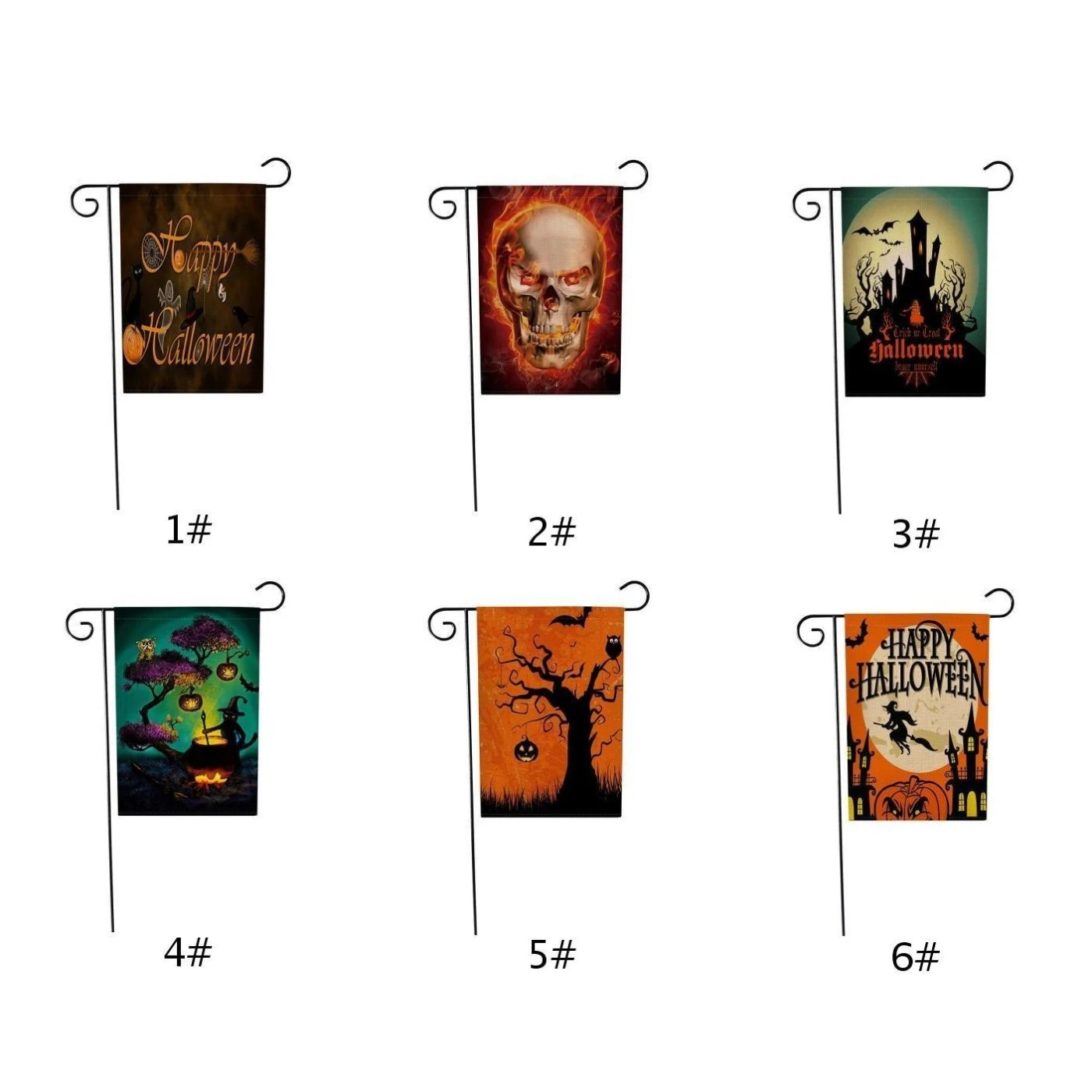 30*45 см Хэллоуин всепогодный Двор Сад украшения дома флаги Декор Горячая