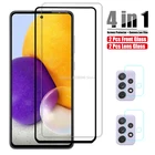 Защитное стекло для экрана и камеры Samsung Galaxy A72, A52, A32, A12, A02, S, A02S