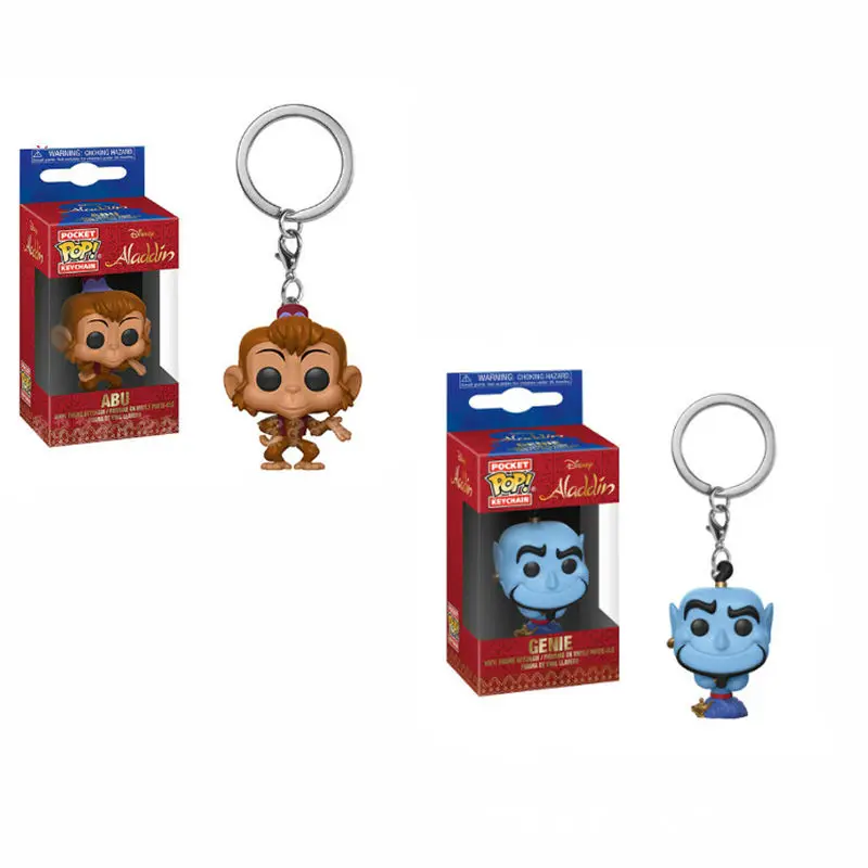 FUNKO POP Aladdin тема Cute Genie Abu Сумка-брелок поп виниловые фигурки коллекционные игрушки