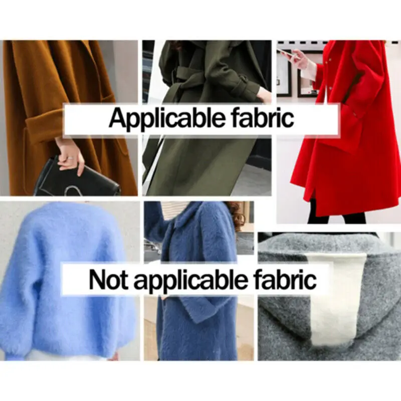 

Portable Lint Remover Clothes Fuzz Fabric Shaver Brush Tool Power-Free Fluff Removing Roller For Sweater Woven Coat