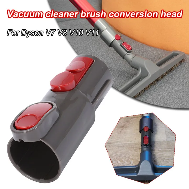 

Dropshipping Brush Adapter Converter for Dyson V7 V8 V10 V11 Vacuum Cleaner Using Old Tools Attachment Brush changer Accessories