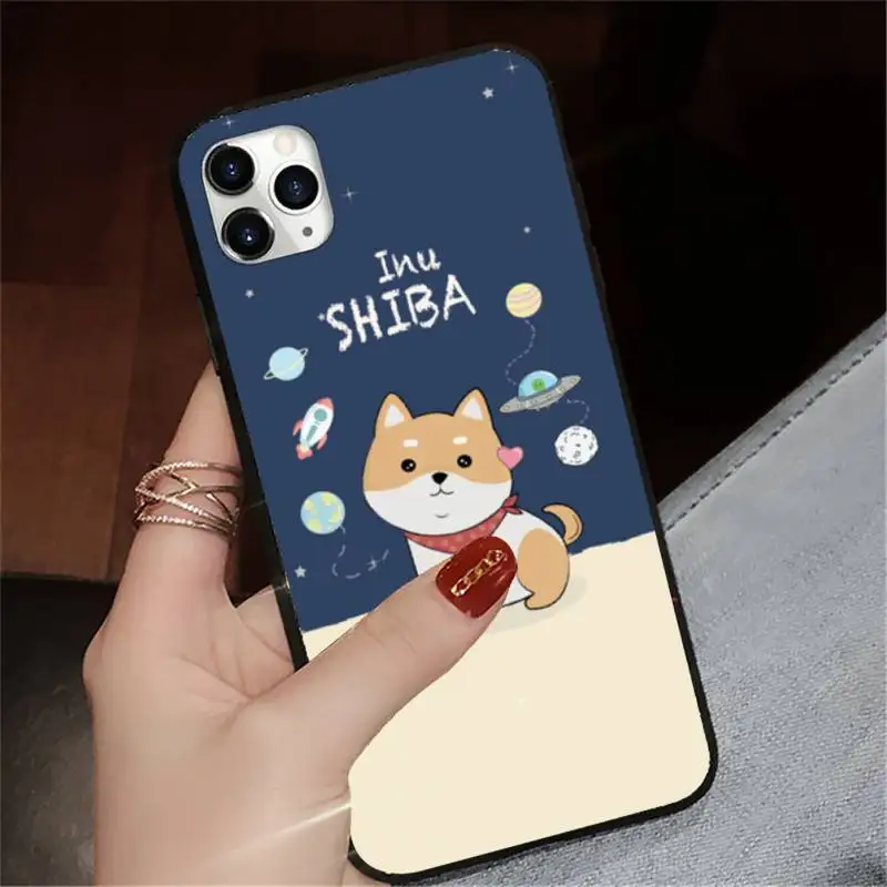 

funny Shiba Inu Phone Case for iPhone 11 12 pro XS MAX 8 7 6 6S Plus X 5S SE 2020 XR mini