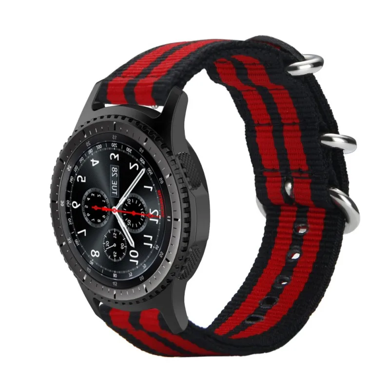 Watch Strap For Samsung Gear S3 Classic Frontier Canvas Wristwatch Wristband Replacement Accessories | Наручные часы