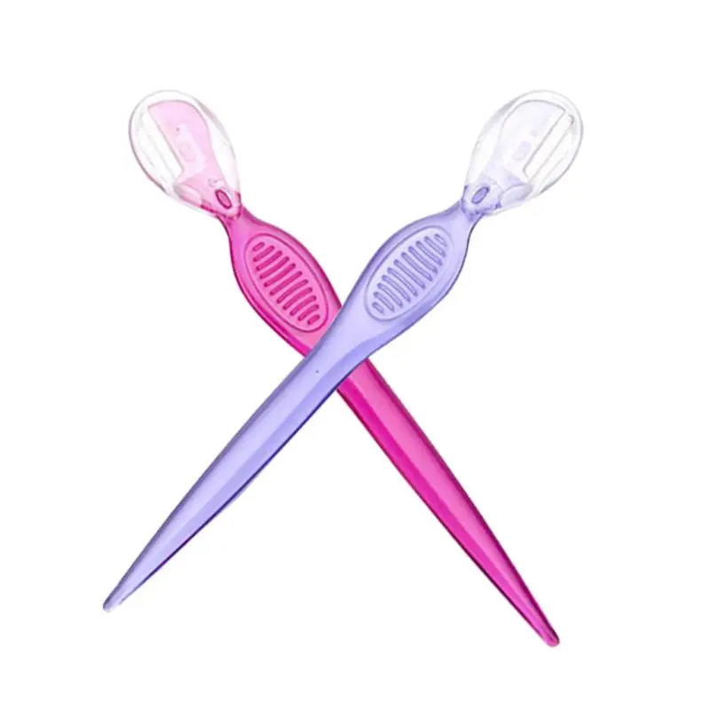 Женская бритва для бровей средство удаления волос на лице триммер из нержавеющей