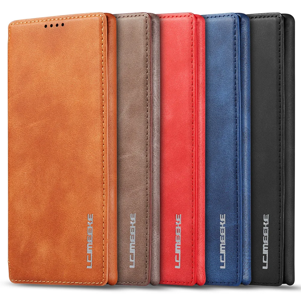 Чехол-книжка для samsung Galaxy note 10 Plus для samsung note 10 plus 9 8 S8 S9 S10 5G A20 A30 A40 A50 A70 A20E кожаный чехол