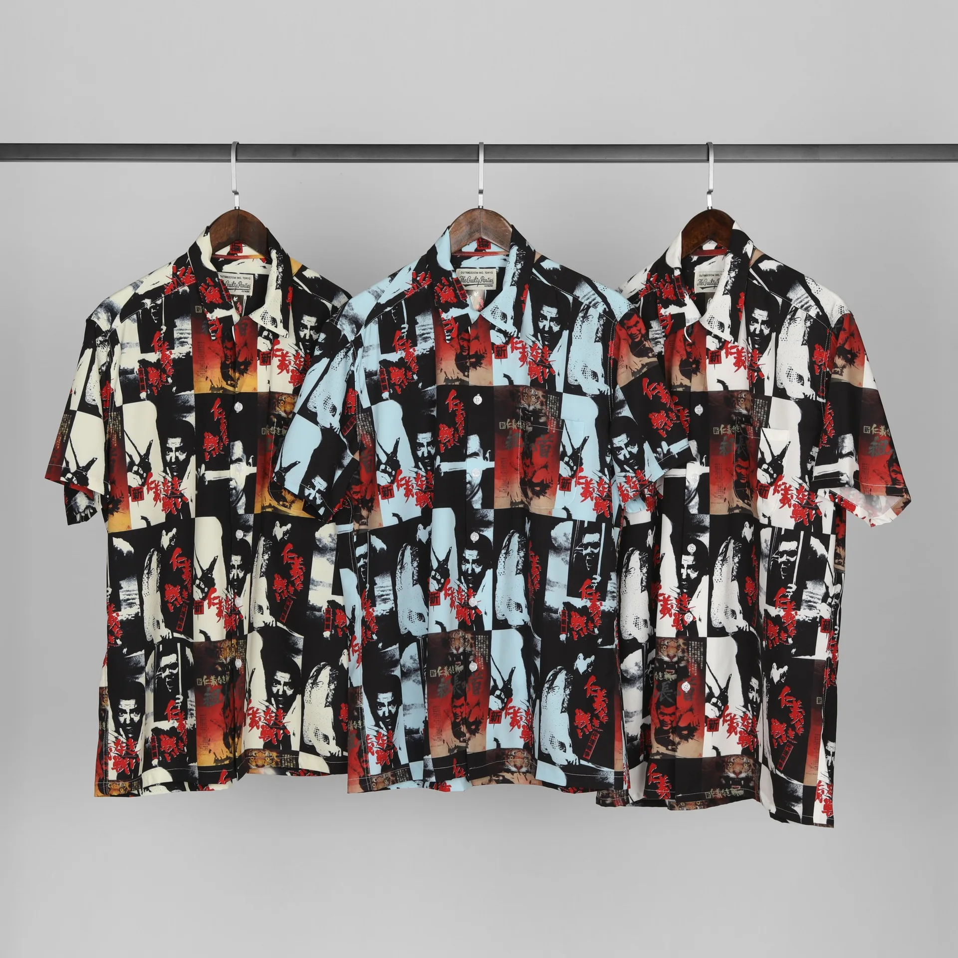 Гавайская рубашка WACKO Mary с принтом граффити 1:1, высококачественные мужские рубашки, Мужская одежда, женская рубашка, женская блузка, топы