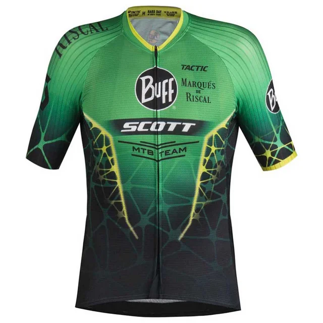 

2021Buff cycling jersey men's short-sleeved summer suit shorts quick-drying Merlot mountain bike cycling jersey