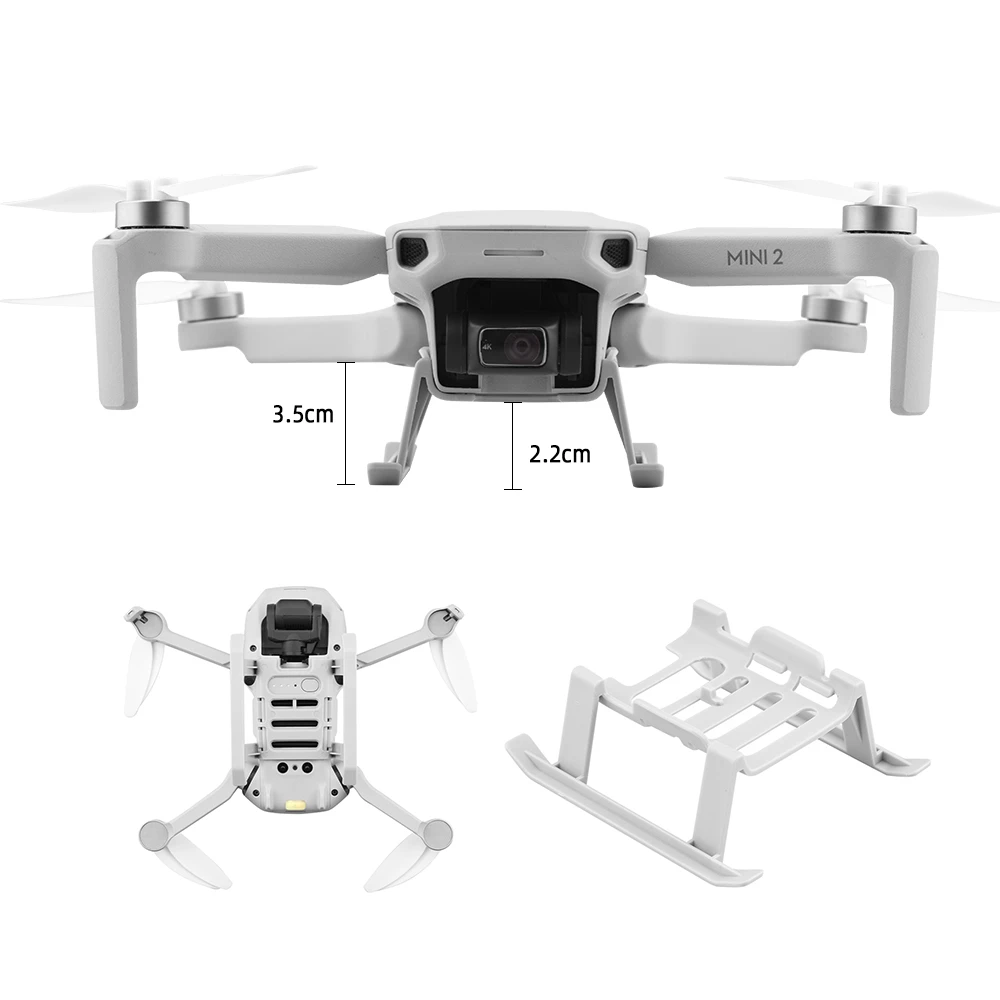 

1 Pcs Landing Gear Extensions Leg For Mavic Mini/Mini 2 Drone Height Extender Support Protector Extensions Accessories