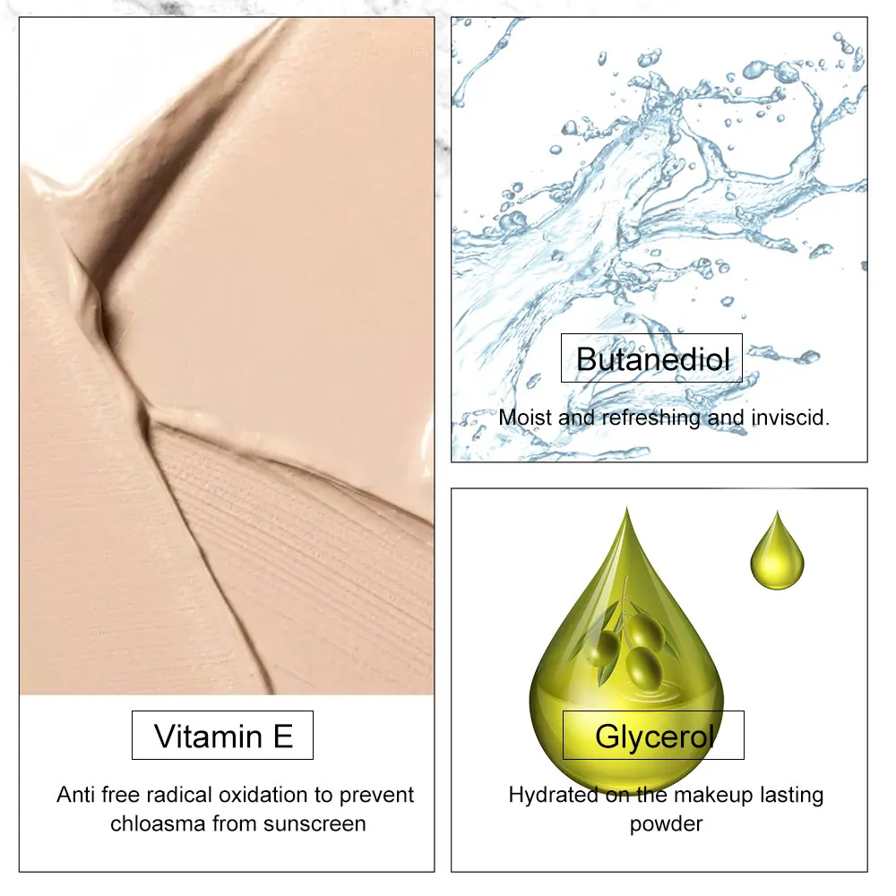 

long-lasting liquid 6 color soft moisturizing no trace concealer foundation Facial Makeup Concealer Moisturizer