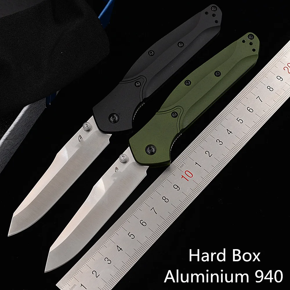 Твердая коробка JUFULE 940BK/940 алюминиевая ручка Mark S30V карманный складной нож для