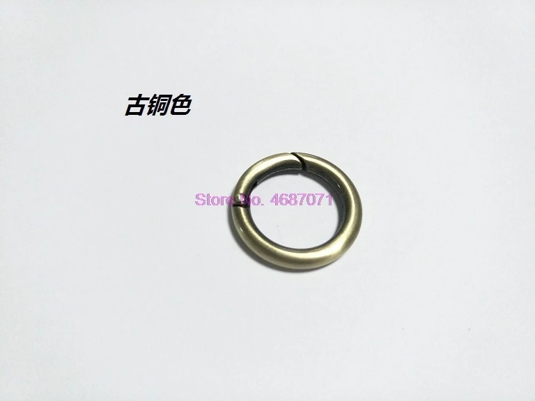 От DHL 2000 шт пружинный ворот уплотнительное кольцо открывающийся брелок кожаная