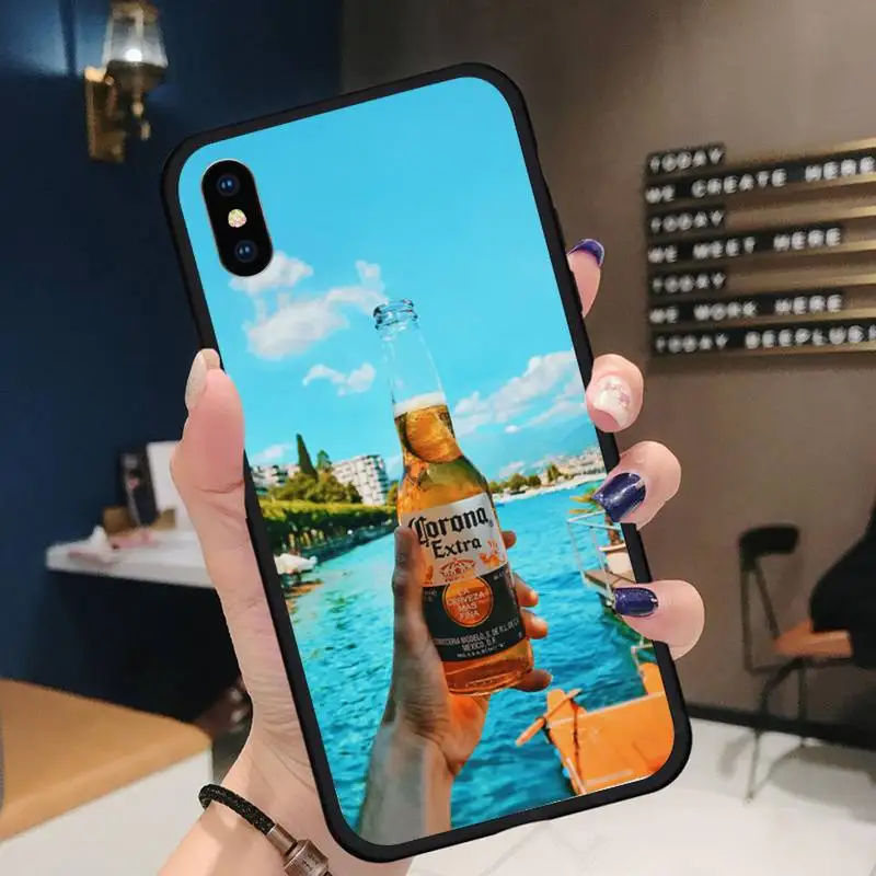 

Corona Extra beer Phone Case for iPhone 11 12 mini pro XS MAX 8 7 6 6S Plus X 5S SE 2020 XR