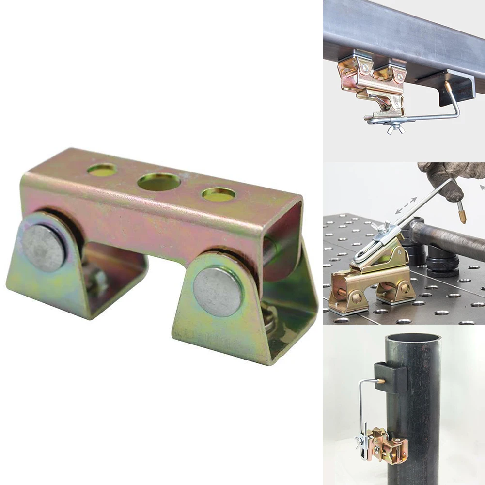 Домашний регулируемый держатель стальная сварочная арматура магнитный зажим