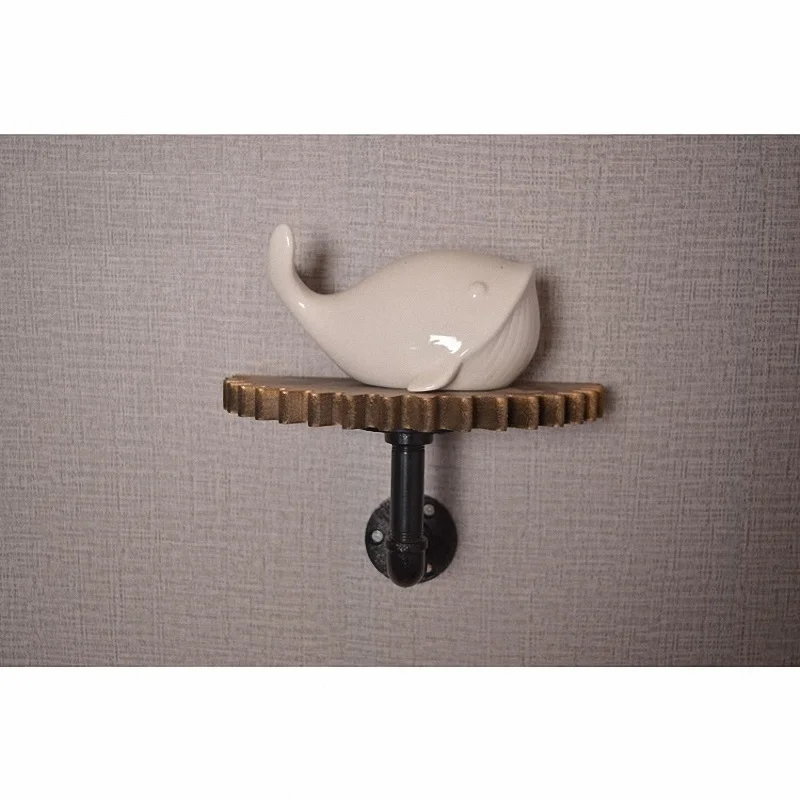 Настенная полка в стиле ретро настенная американском перегородка Декор для дома