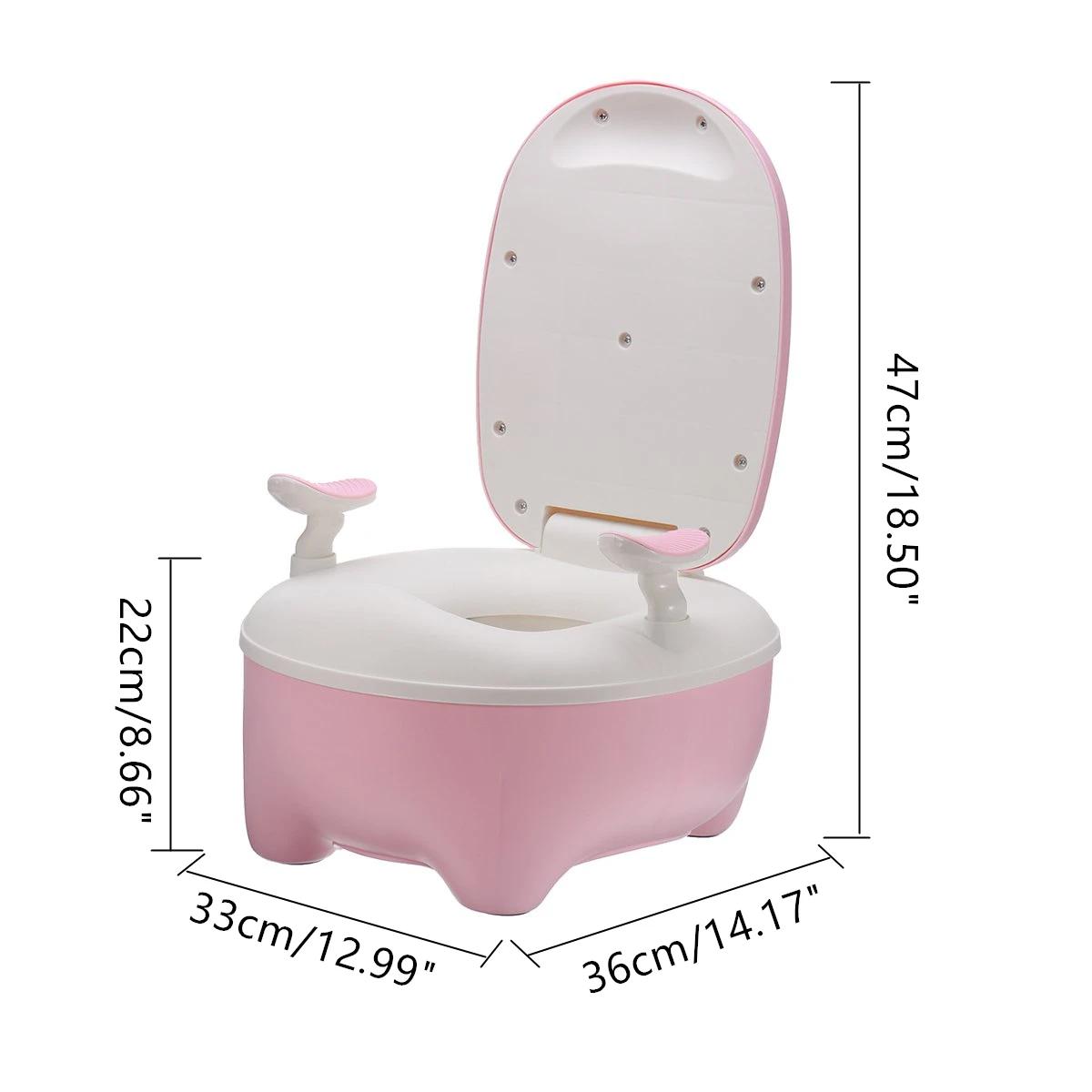 

Anti-splash Kids Baby Potty Training Seat Removable Non-slip Toddler Toilet Chair With Lid Toilet Training Infant Folding Stool